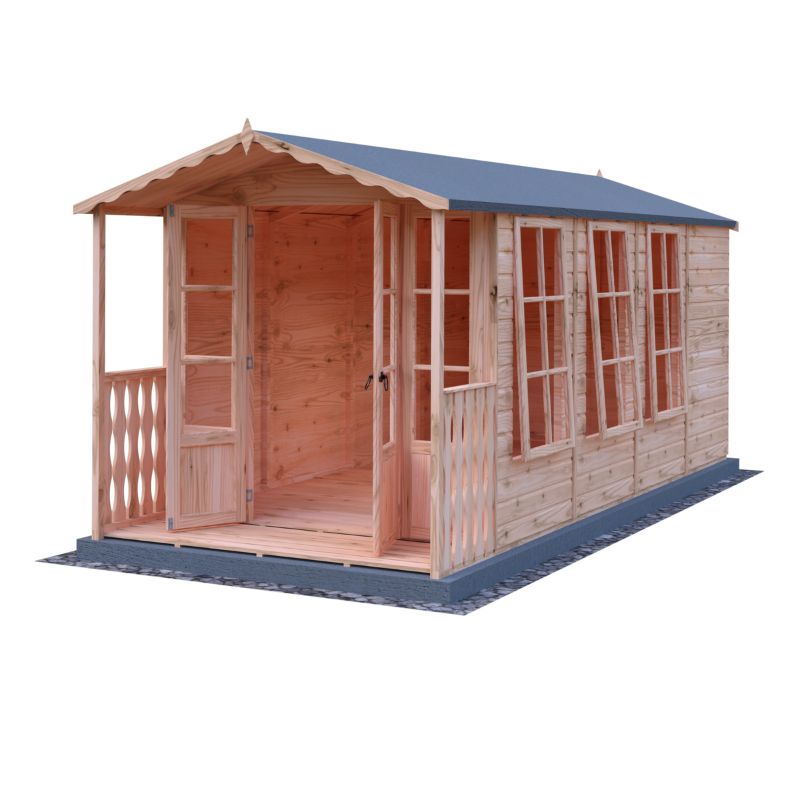 Shire Westminister and Verandah 15x7 Summerhouse