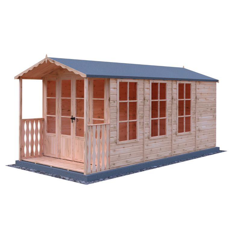 Shire Westminister and Verandah 15x7 Summerhouse