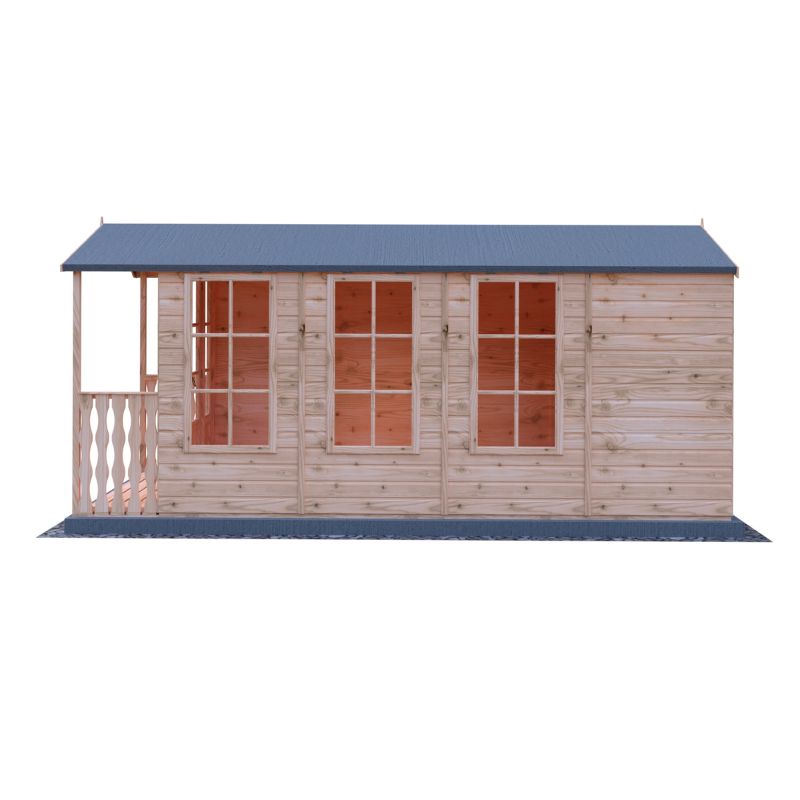 Shire Westminister and Verandah 15x7 Summerhouse