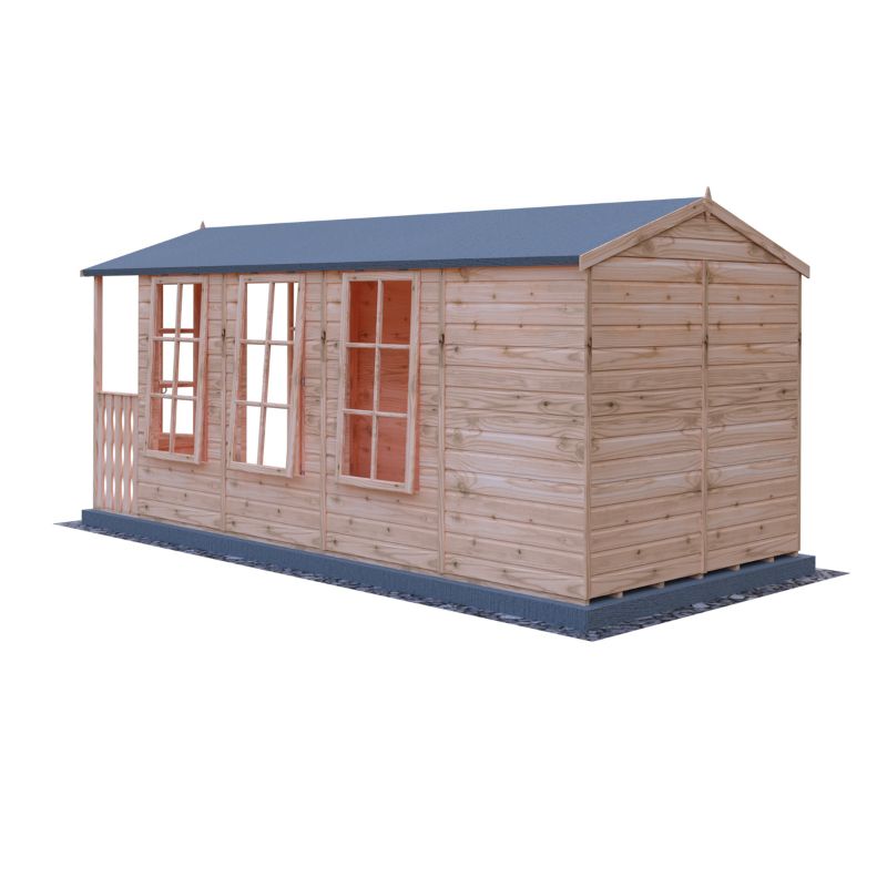 Shire Westminister and Verandah 15x7 Summerhouse