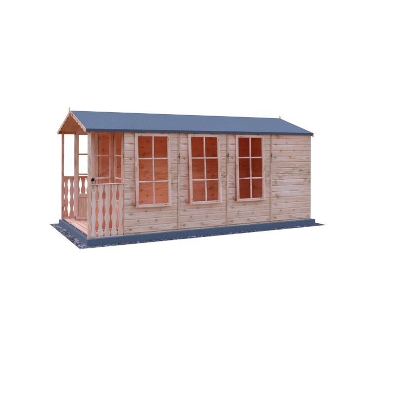 Shire Westminister and Verandah 15x7 Summerhouse