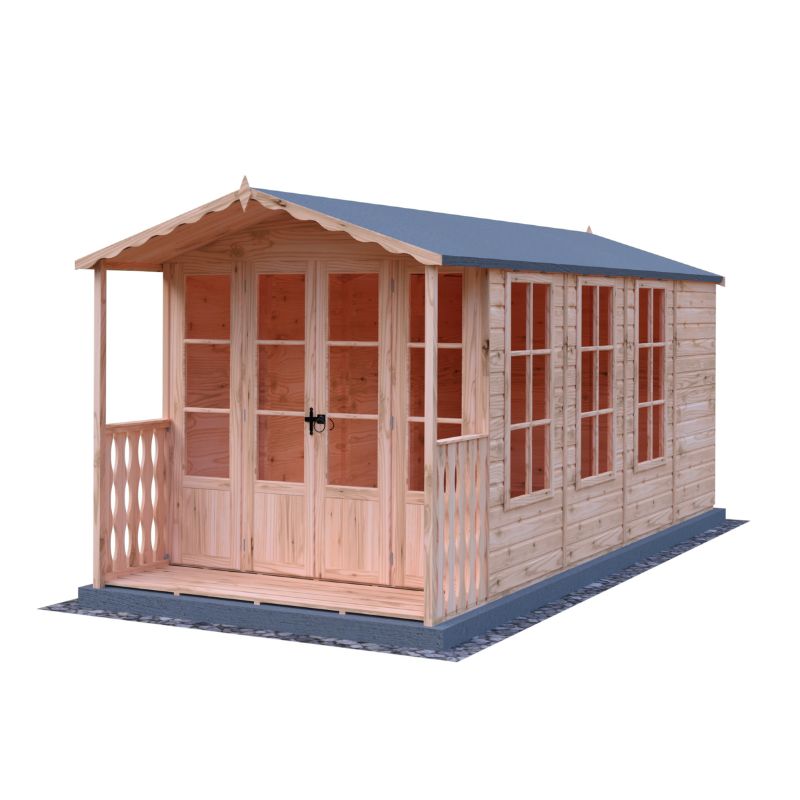 Shire Westminister and Verandah 15x7 Summerhouse