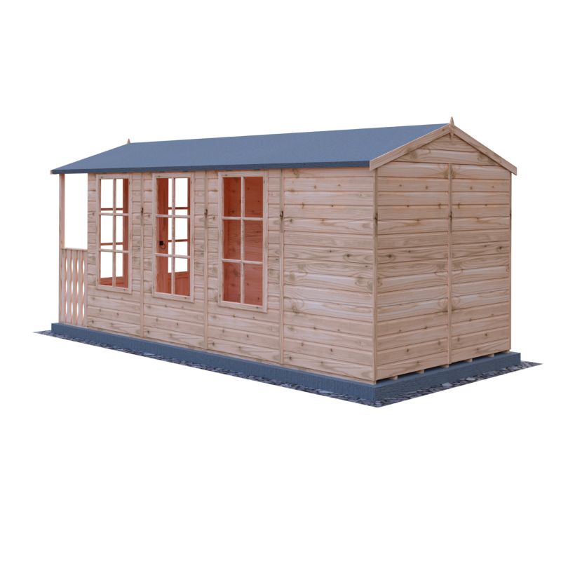 Shire Westminister and Verandah 15x7 Summerhouse