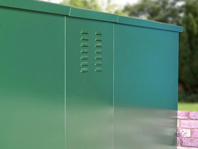 Asgard Centurion Motorbike Storage Shed 5ft 2" x 10ft 11" - Police Preferred Specification