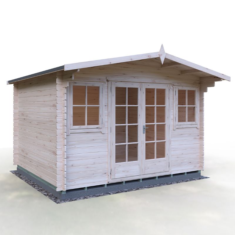 Shire Clipstone 12x10 28mm Log cabin