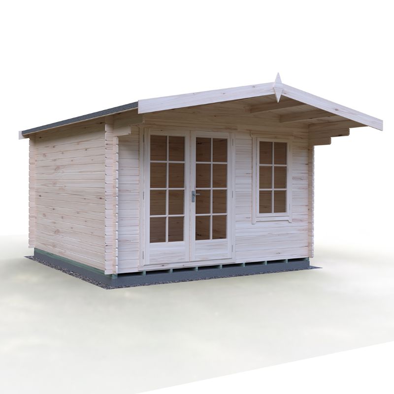 Shire Glenmore 12x12 28mm Log cabin