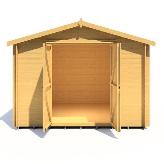 Shire Bradley 10x10 19mm Log cabin