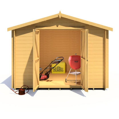 Shire Bradley 10x10 19mm Log cabin