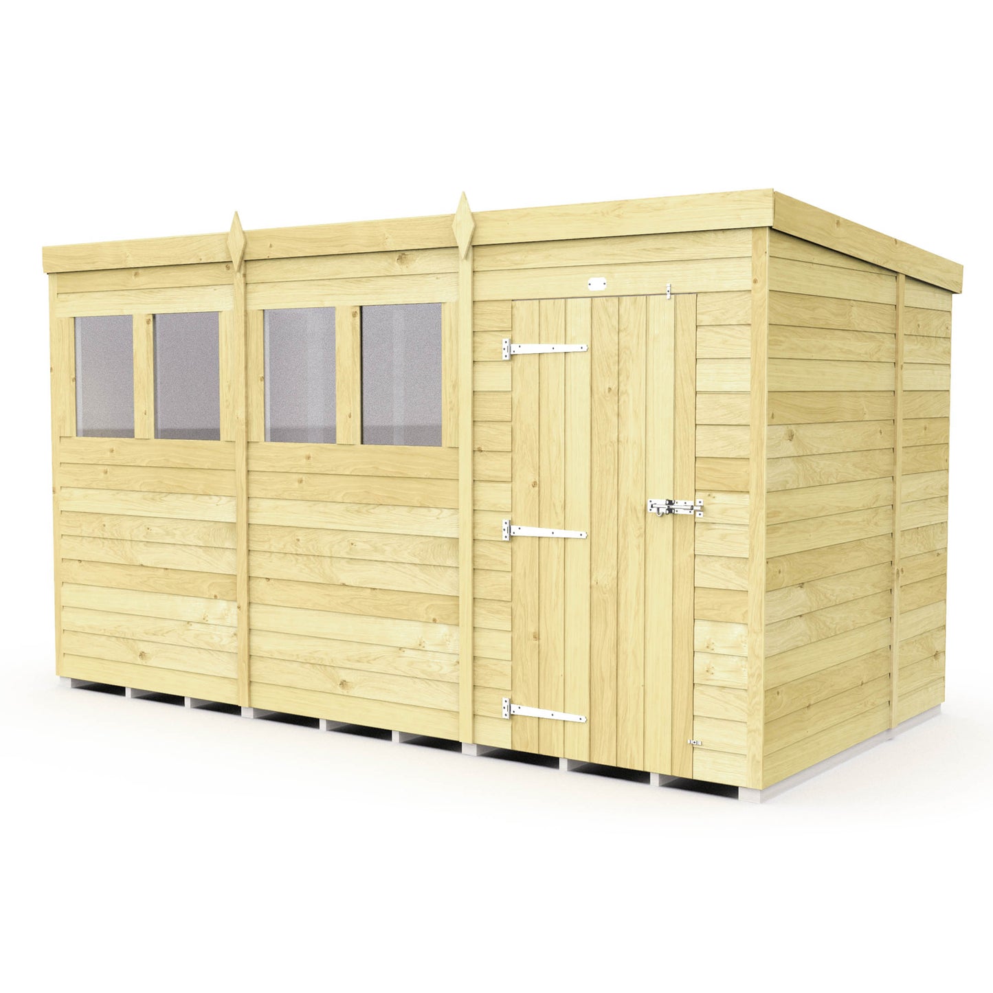 Sheds DIY Pent Garden Shed 6 ft Width