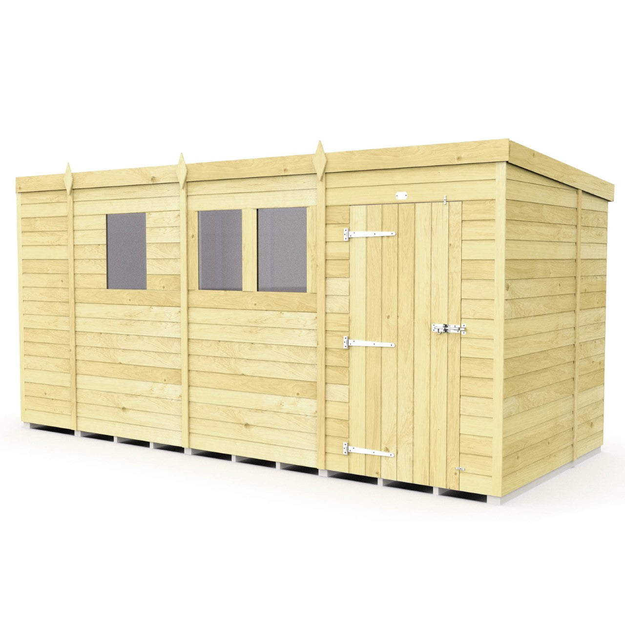 Sheds DIY Pent Garden Shed 6 ft Width