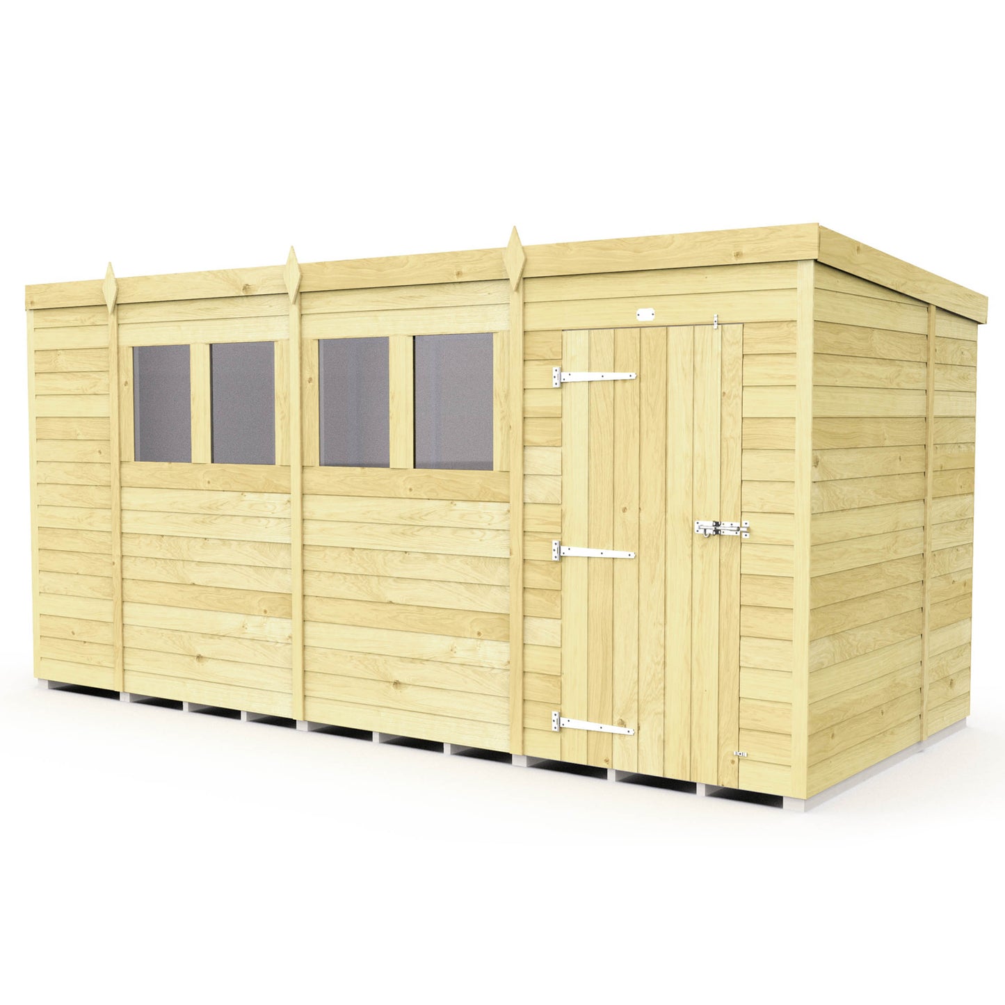 Sheds DIY Pent Garden Shed 6 ft Width