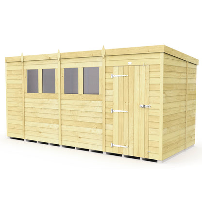 Sheds DIY Pent Garden Shed 6 ft Width