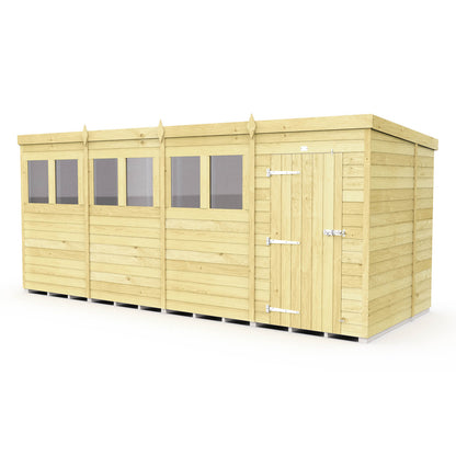 Sheds DIY Pent Garden Shed 6 ft Width