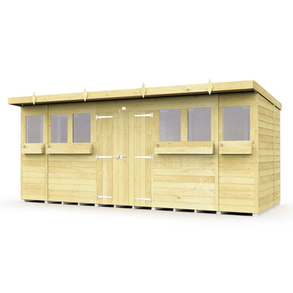 Sheds DIY Pent Summer Shed 8 ft Width