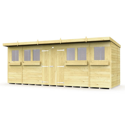 Sheds DIY Pent Summer Shed 6 ft Width