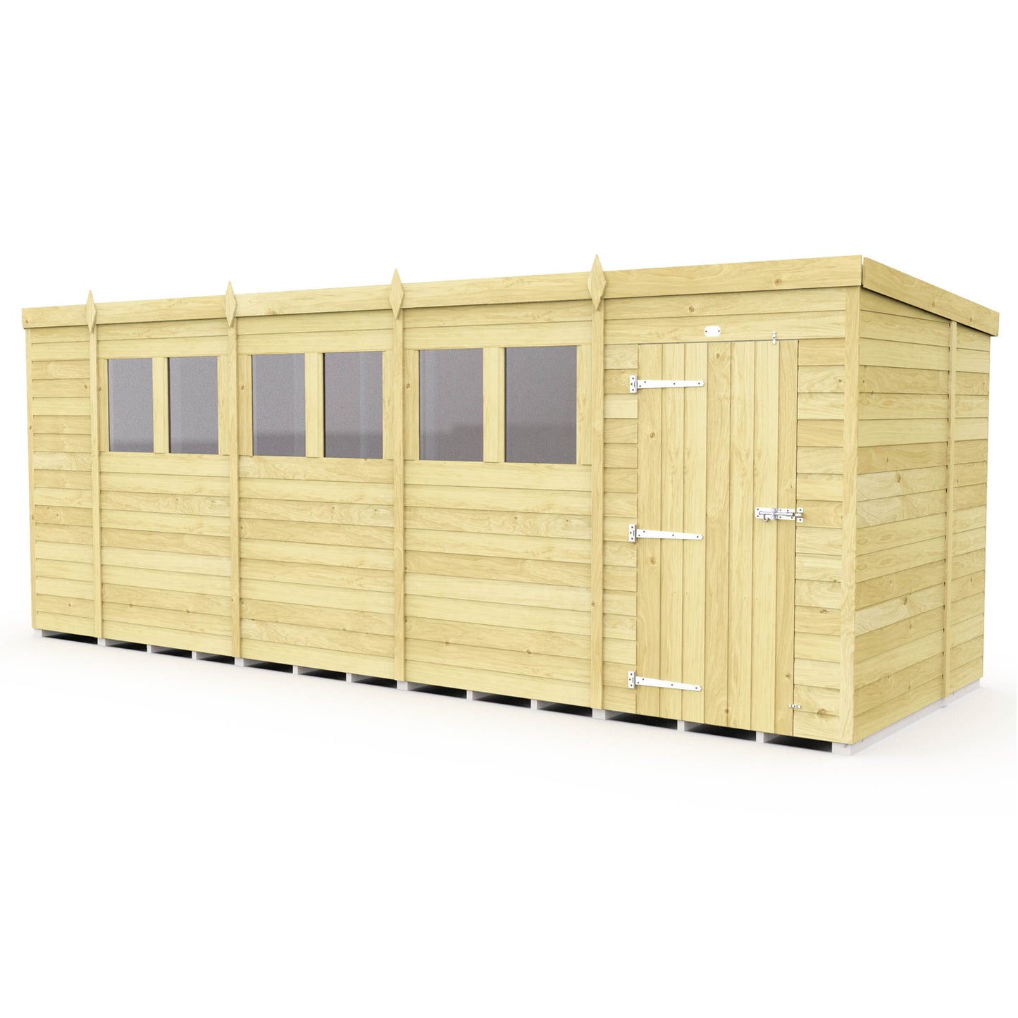 Sheds DIY Pent Garden Shed 6 ft Width