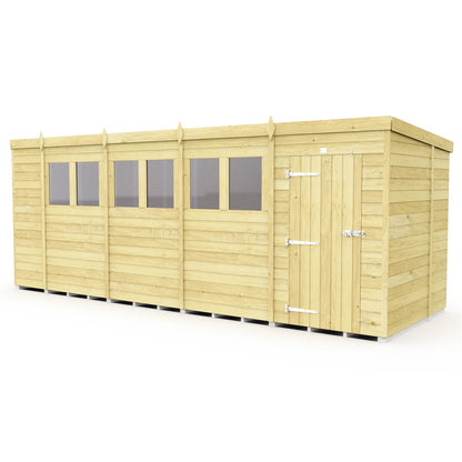 Sheds DIY Pent Garden Shed 7 ft Width