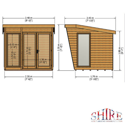Highclere 8x6 Summerhouse