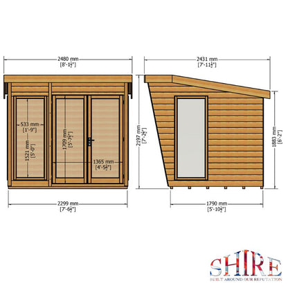 Highclere 8x6 Summerhouse