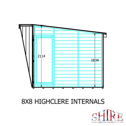 Highclere 8x8 Summerhouse