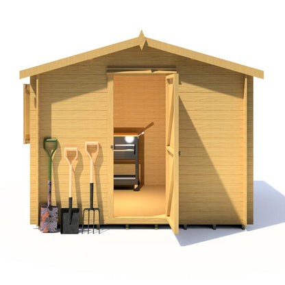 Shire Camelot 9x9 19mm Log cabin