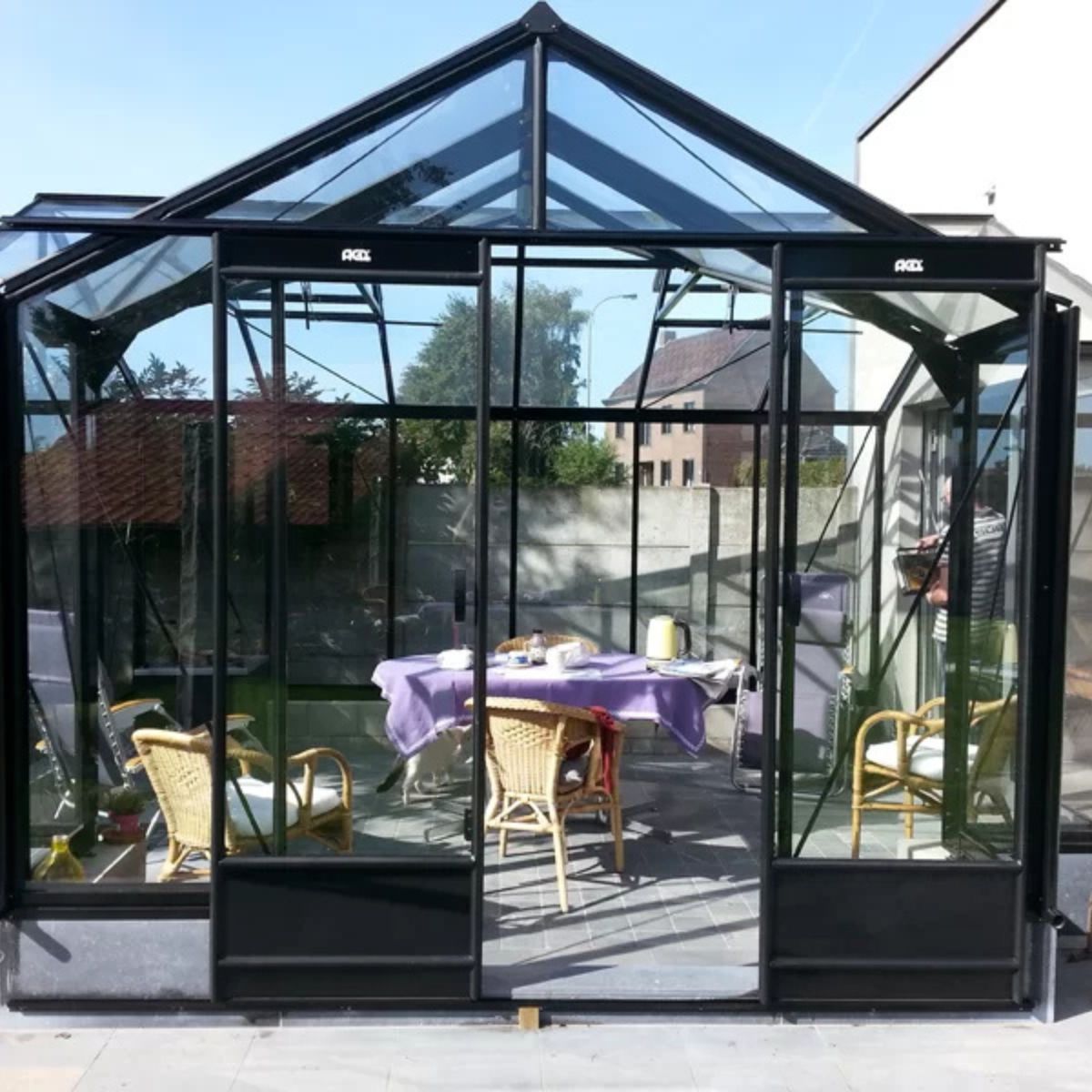 ACD Premium Greenhouse Living Room Héléne – T Shape – 15ft x 12ft
