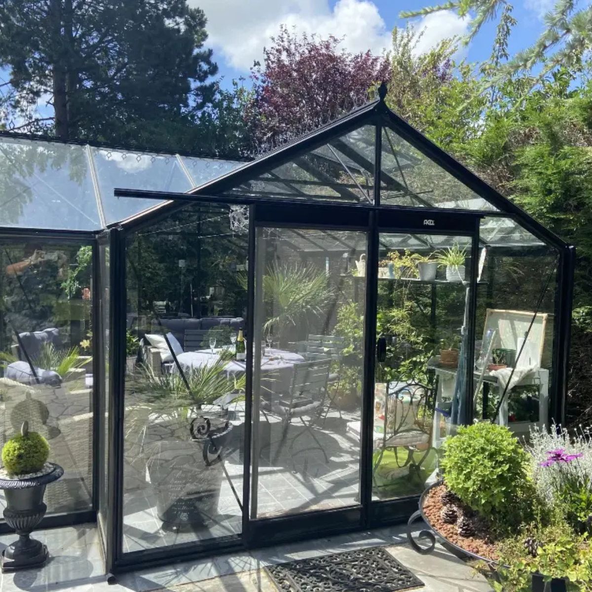 ACD Premium Greenhouse Living Room Héléne – T Shape – 15ft x 12ft
