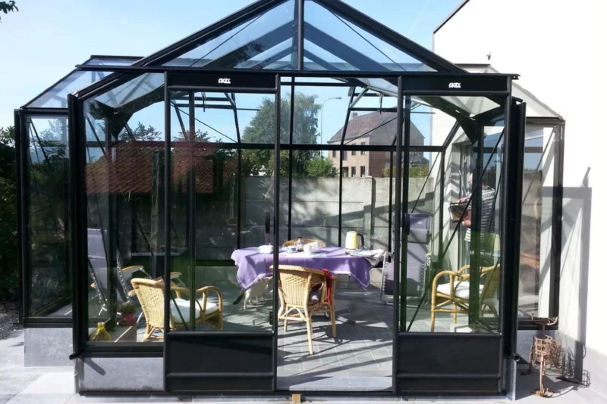 ACD Premium Greenhouse Living Room Héléne – T Shape – 15ft x 12ft