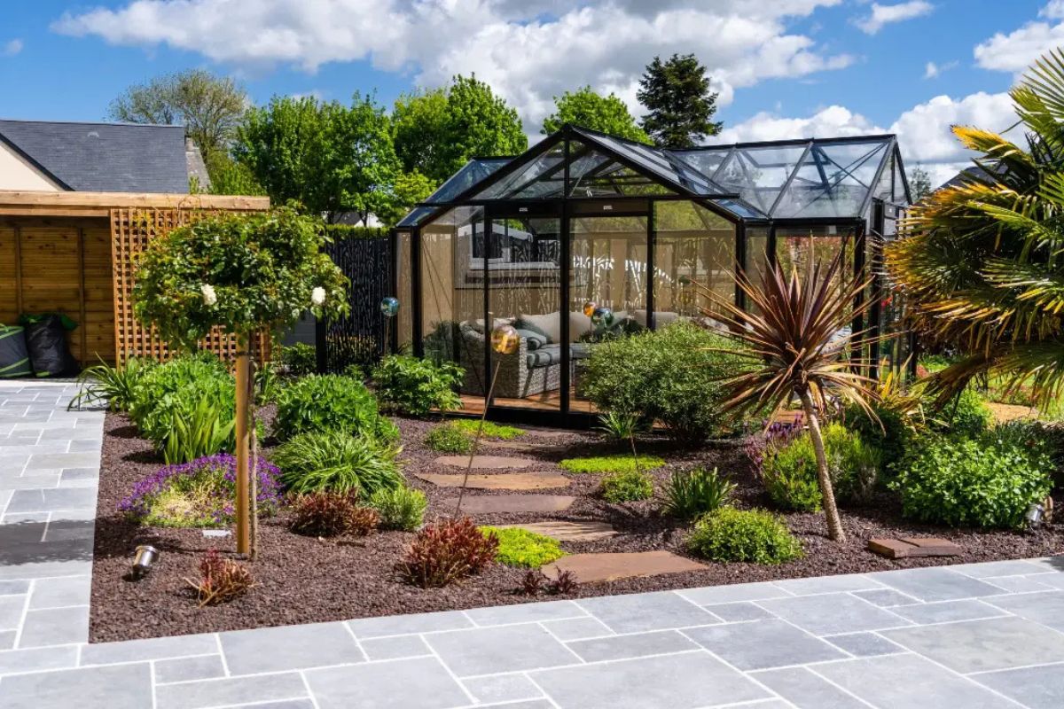 ACD Premium Greenhouse Living Room Héléne – T Shape – 15ft x 12ft
