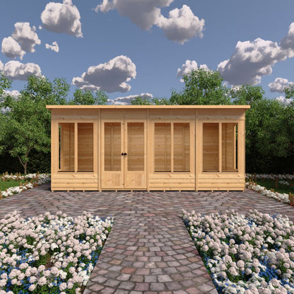 Shire Alora 16x6 Pent Summerhouse