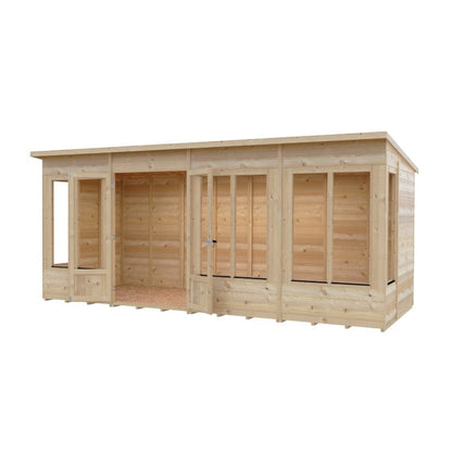 Shire Alora 16x6 Pent Summerhouse