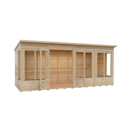 Shire Alora 16x6 Pent Summerhouse