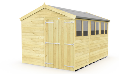 Sheds DIY Apex Garden Shed 8 ft Width