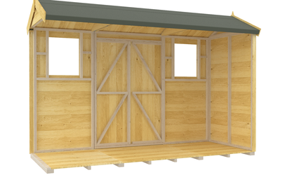 Sheds DIY Apex Summer Shed 4 ft Width