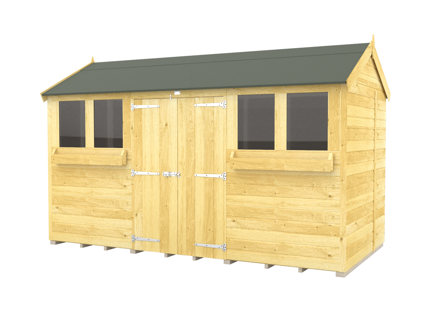 Sheds DIY Apex Summer Shed 8 ft Width