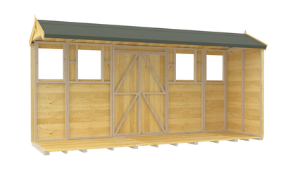 Sheds DIY Apex Summer Shed 4 ft Width