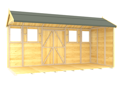 Sheds DIY Apex Summer Shed 8 ft Width