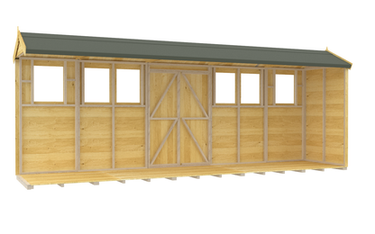 Sheds DIY Apex Summer Shed 4 ft Width