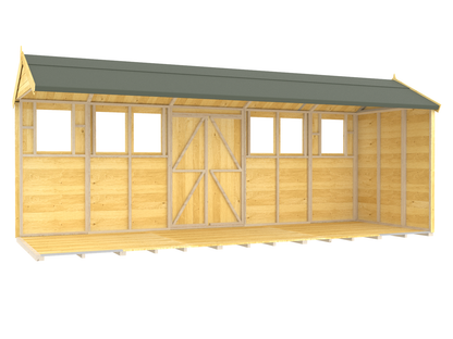Sheds DIY Apex Summer Shed 8 ft Width