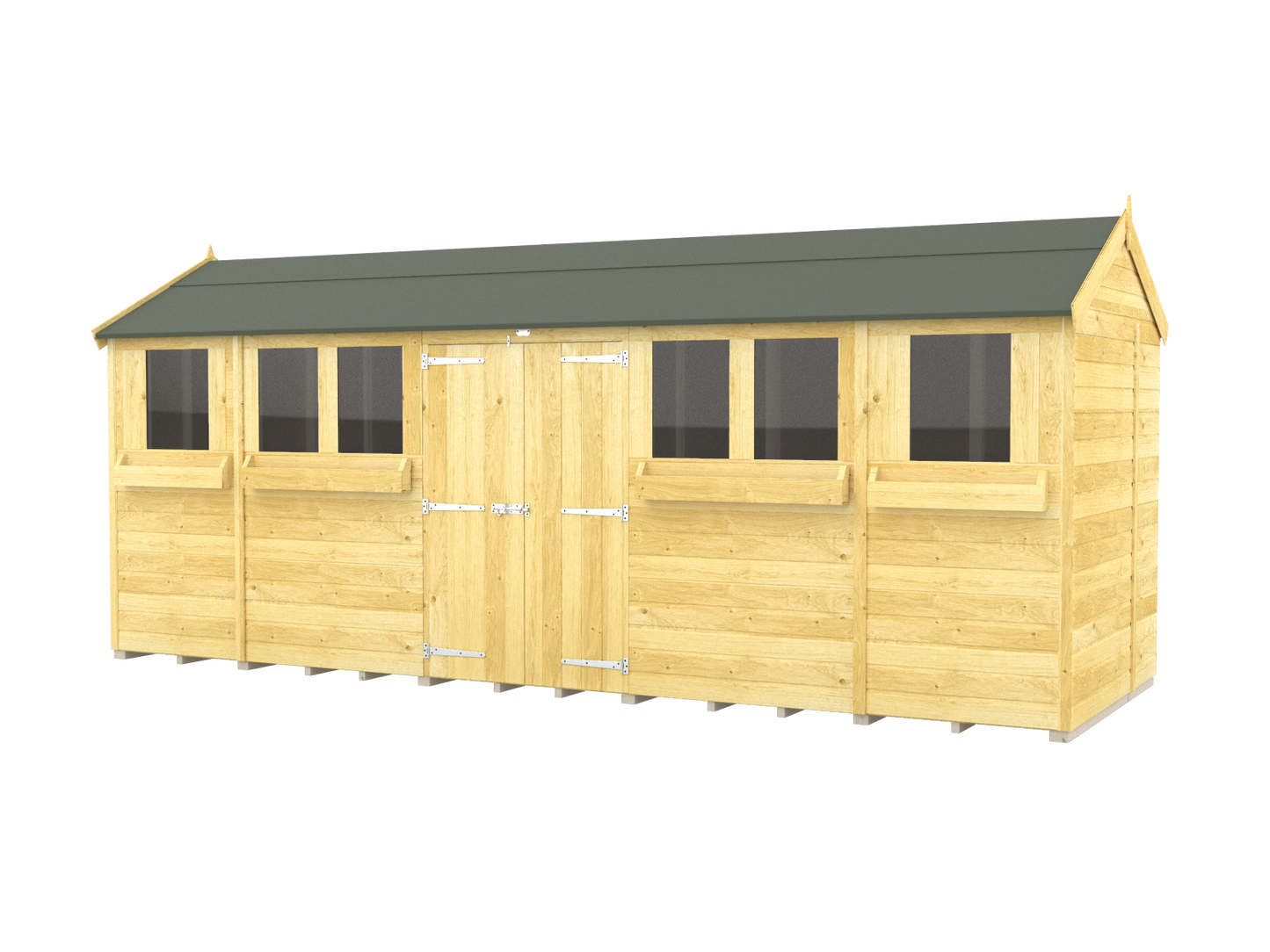 Sheds DIY Apex Summer Shed 8 ft Width