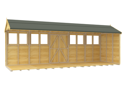 Sheds DIY Apex Summer Shed 8 ft Width