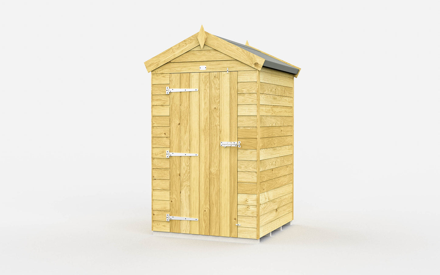Sheds DIY Apex Garden Shed 4 ft Width