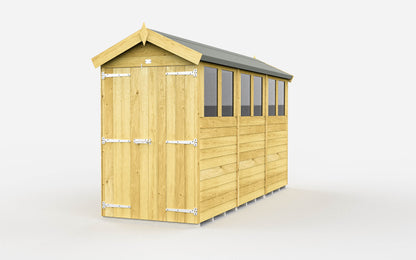 Sheds DIY Apex Garden Shed 4 ft Width