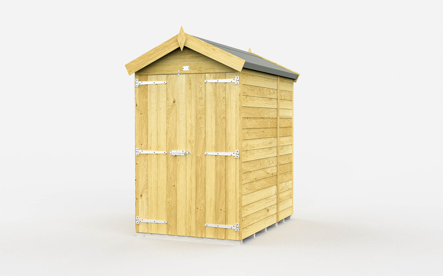Sheds DIY Apex Garden Shed 4 ft Width