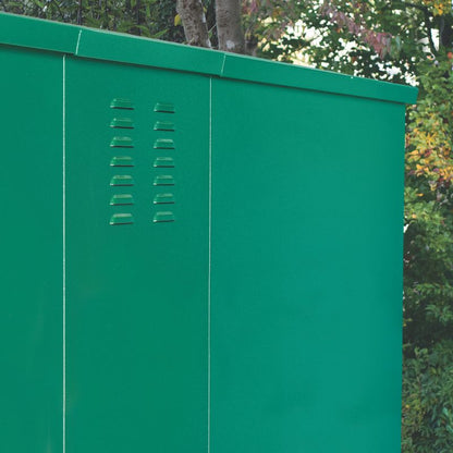 Asgard Centurion 4X Bike Storage 5' x 7' Metal Cycle Shed - Police approved -Installation Available