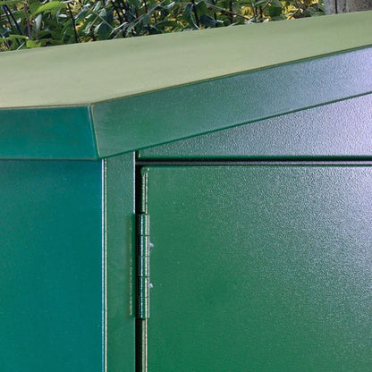 Asgard Centurion 4X Bike Storage 5' x 7' Metal Cycle Shed - Police approved -Installation Available