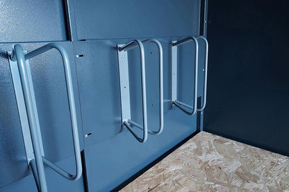 Asgard Centurion 4X Bike Storage 5' x 7' Metal Cycle Shed - Police approved -Installation Available