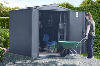 Asgard Centurion 5x7 Metal Garden Shed - Police Preferred Specification-Installation Available