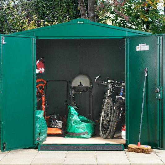 Asgard Gladiator 7x7 Metal Garden Shed - Police Preferred Specification