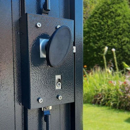Asgard Gladiator Plus 3 Extra Large 7x18 Metal Garden Shed - Police Preferred Specification-Installation Available
